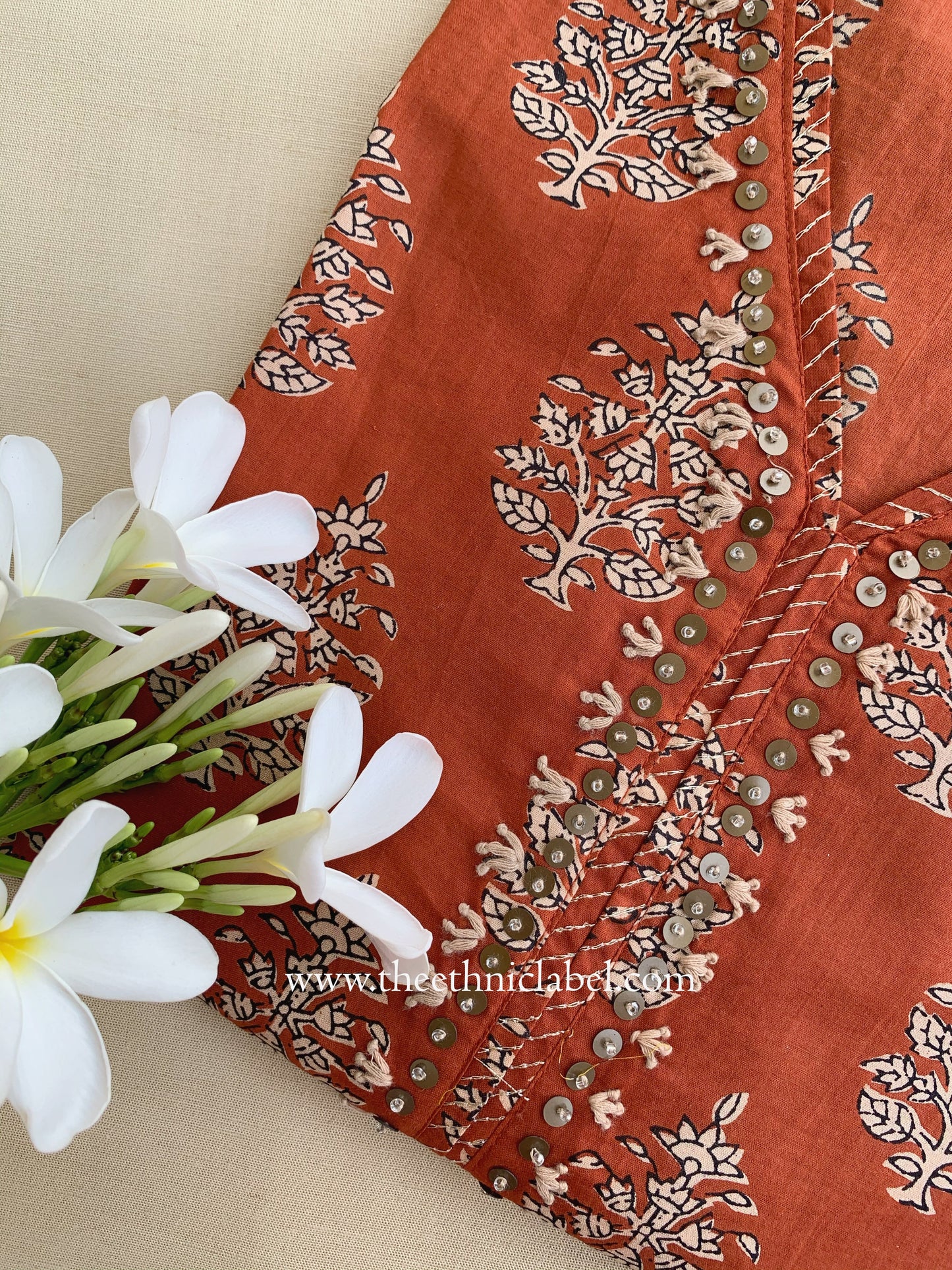 "Simar" Handwork Cotton kurta