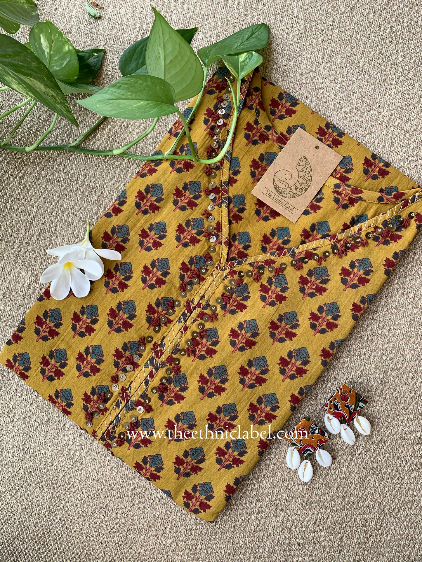 "Seher" Handwork Cotton kurta