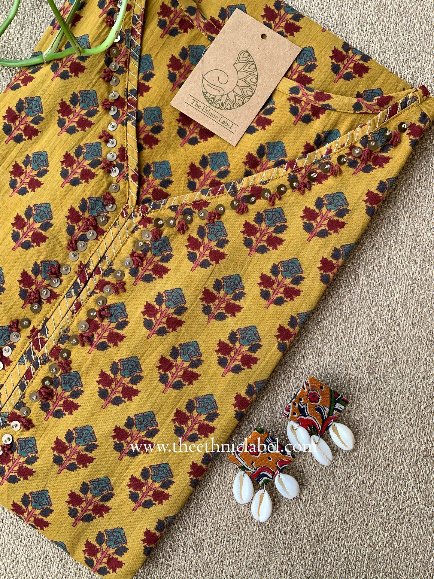 "Seher" Handwork Cotton kurta