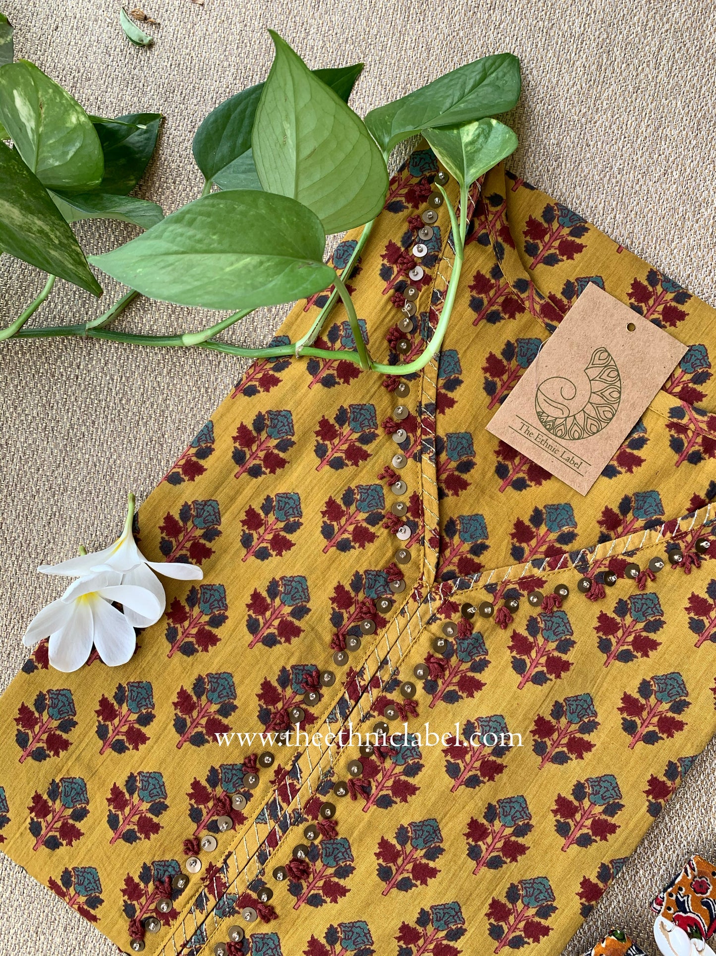"Seher" Handwork Cotton kurta
