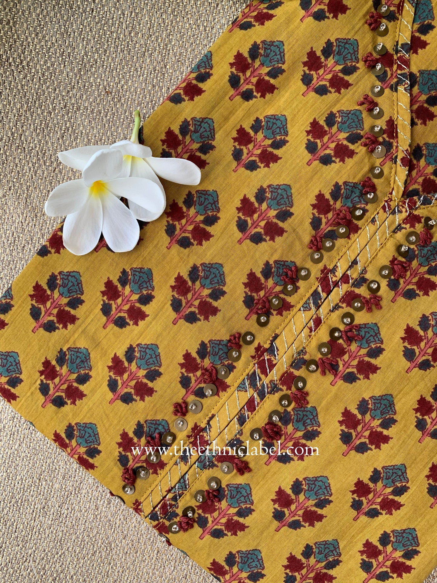 "Seher" Handwork Cotton kurta