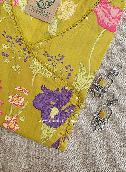 "Peet" Angrakha Cotton kurta