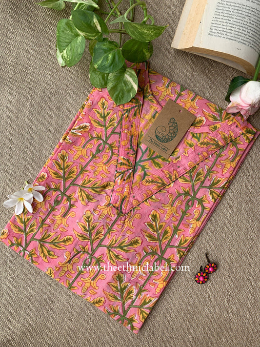"Sheena" Block Printed Cotton kurta